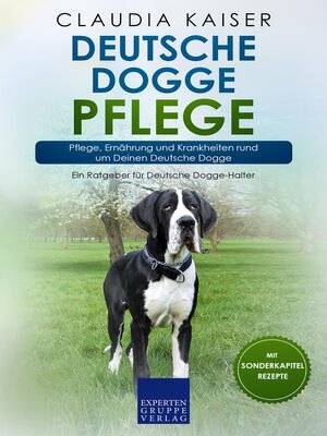 cover image of Deutsche Dogge Pflege